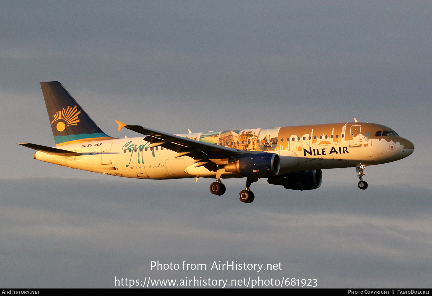Aircraft Photo of SU-BQM | Airbus A320-214 | Nile Air | AirHistory.net #681923