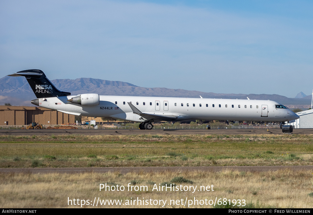 Aircraft Photo of N244LR | Bombardier CRJ-900LR (CL-600-2D24) | Mesa Airlines | AirHistory.net #681933