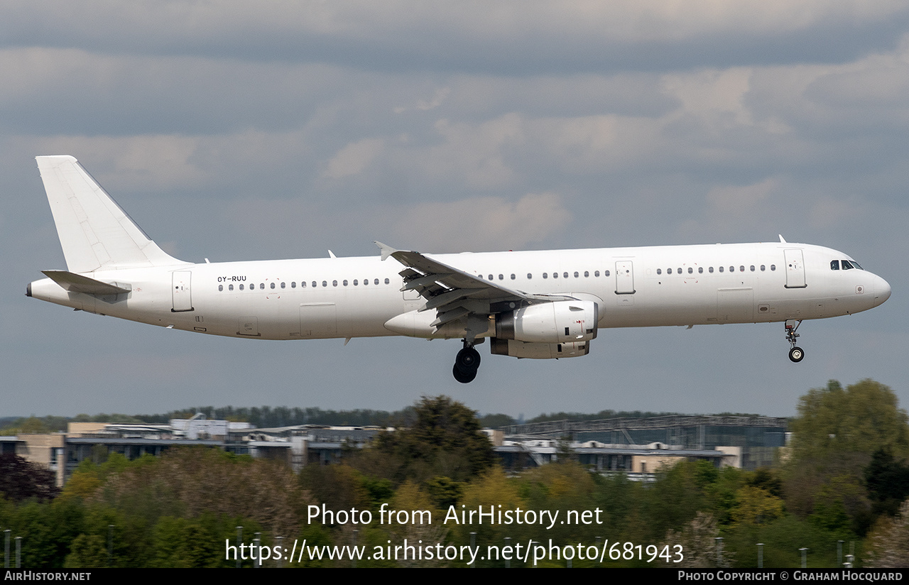 Aircraft Photo of OY-RUU | Airbus A321-231 | AirHistory.net #681943