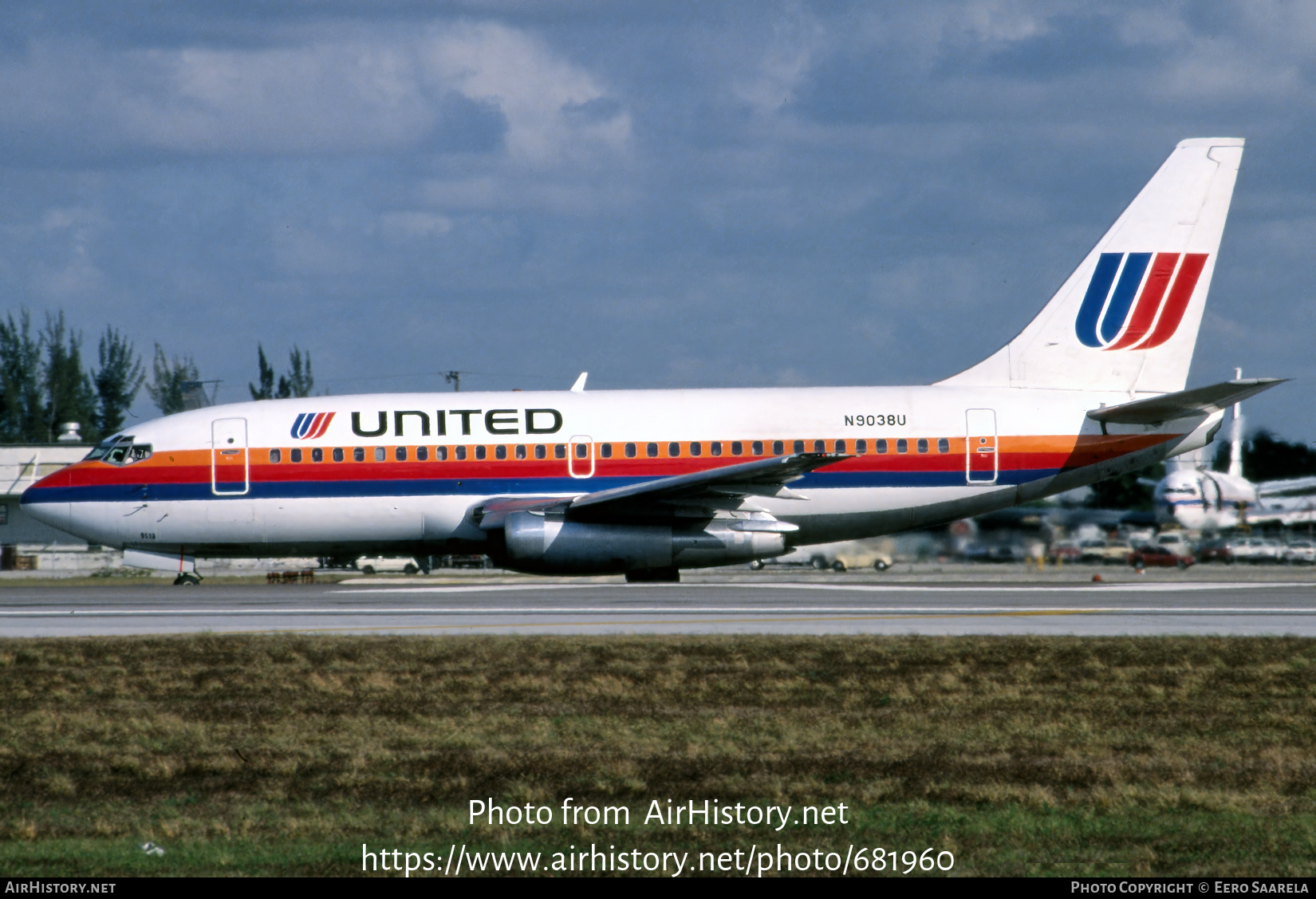 Aircraft Photo of N9038U | Boeing 737-222 | United Airlines | AirHistory.net #681960