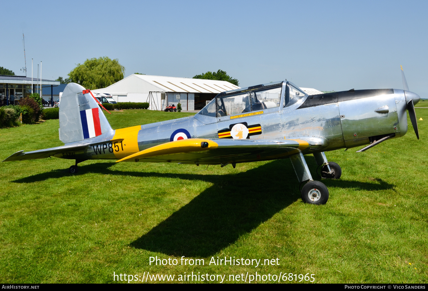 Aircraft Photo of F-AZUU | De Havilland DHC-1 Chipmunk T10 | UK - Air Force | AirHistory.net #681965