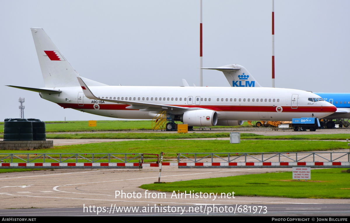 Aircraft Photo of A9C-ISA | Boeing 737-86J | Bahrain Royal Flight | AirHistory.net #681973