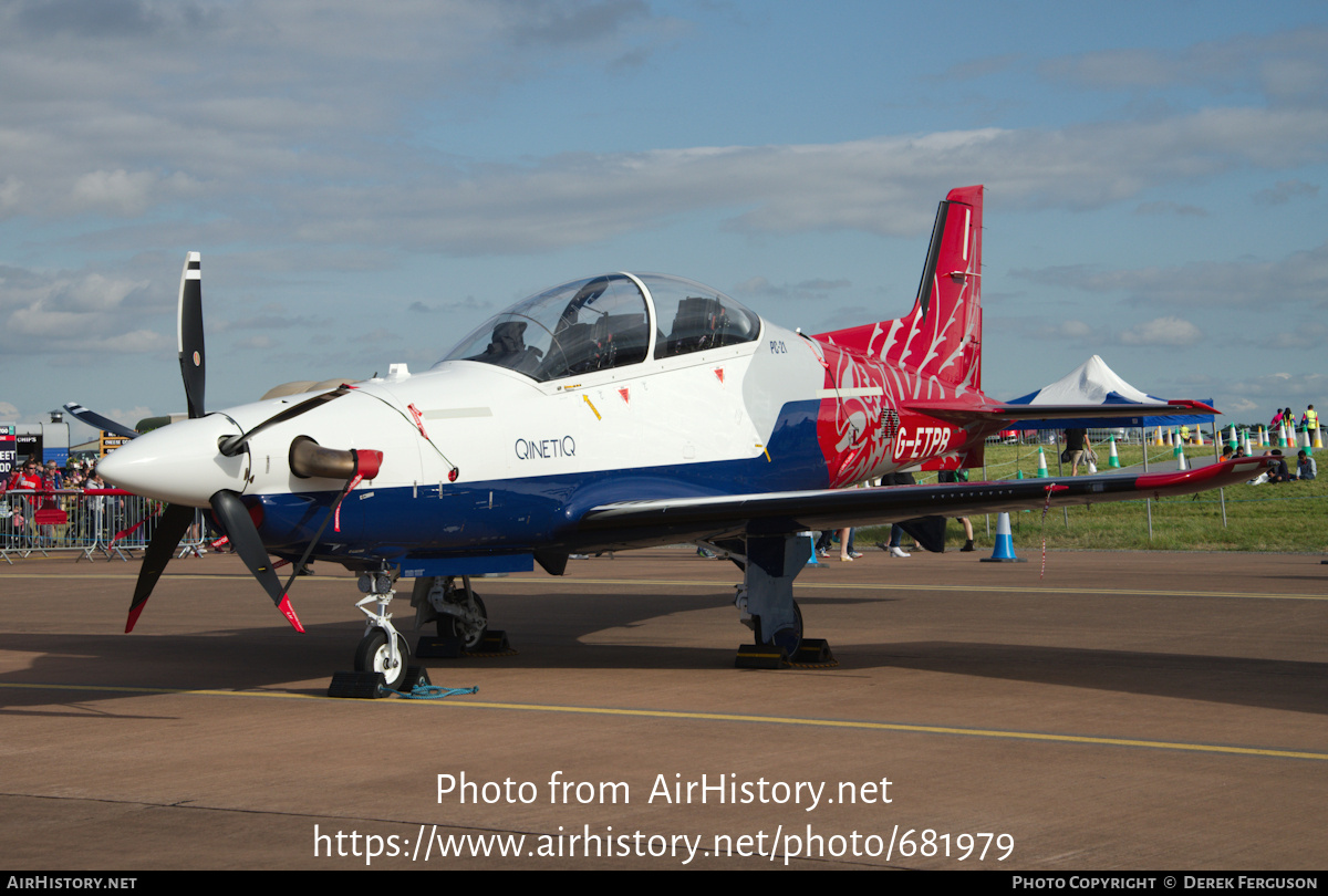 Aircraft Photo of G-ETPB | Pilatus PC-21 | QinetiQ | AirHistory.net #681979