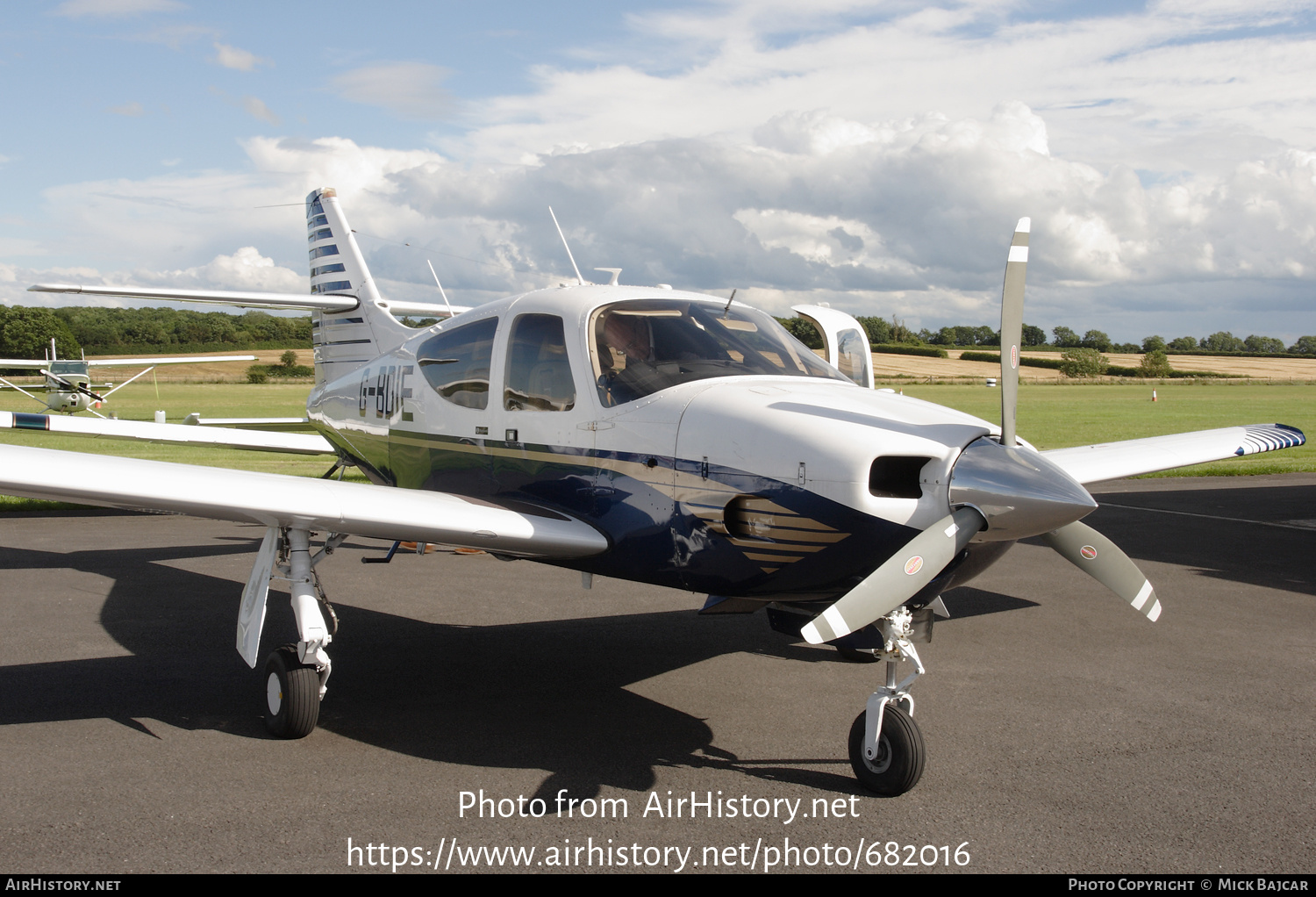 Aircraft Photo of G-BDIE | Rockwell Commander 112A | AirHistory.net #682016