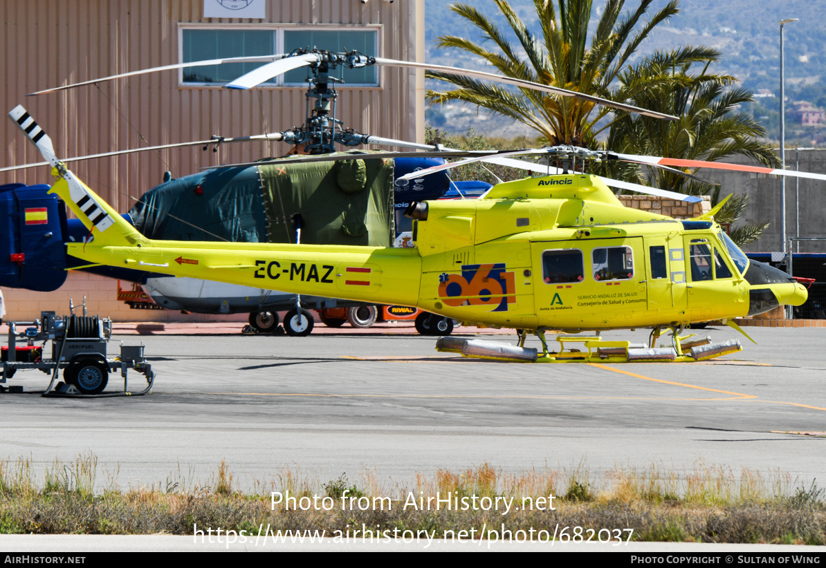 Aircraft Photo of EC-MAZ | Bell 412EP | Avincis | AirHistory.net #682037