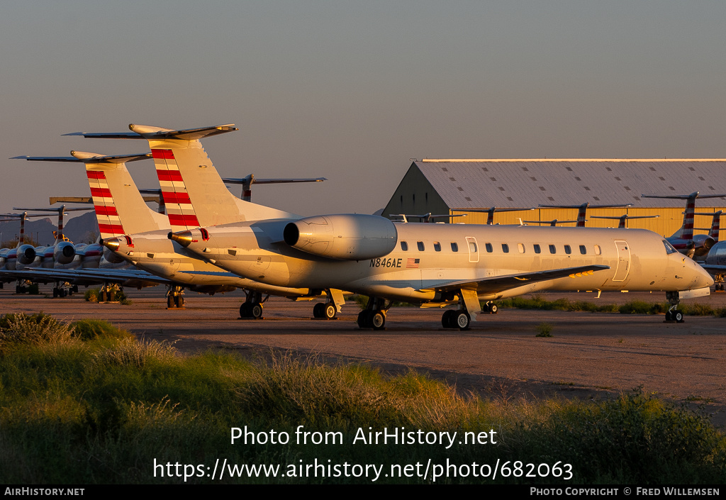 Aircraft Photo of N846AE | Embraer ERJ-140LR (EMB-135KL) | American Eagle | AirHistory.net #682063
