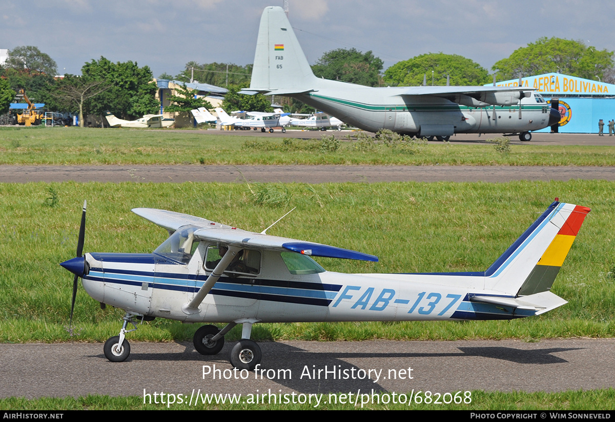 Aircraft Photo of FAB-137 | Cessna A152 Aerobat | Bolivia - Air Force | AirHistory.net #682068