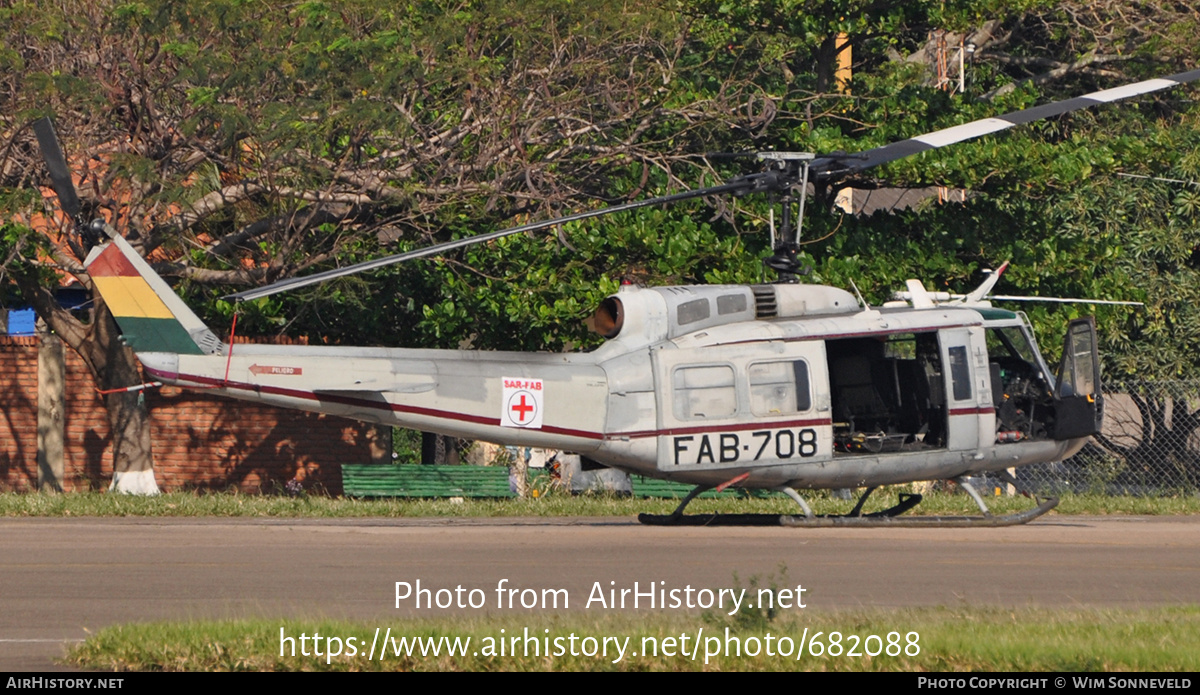 Aircraft Photo of FAB-708 | Bell UH-1H Iroquois | Bolivia - Air Force | AirHistory.net #682088