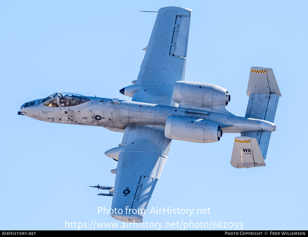 Aircraft Photo of 80-0176 / AF80-176 | Fairchild A-10C Thunderbolt II | USA - Air Force | AirHistory.net #682093