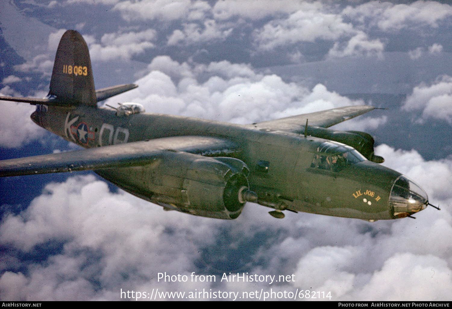 Aircraft Photo of 41-18063 / 118063 | Martin B-26B-4 Marauder | USA - Air Force | AirHistory.net #682114