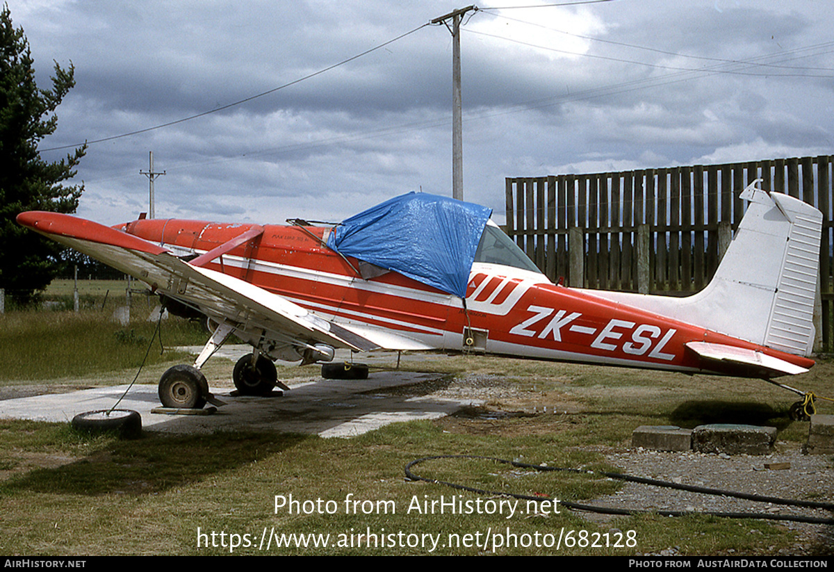 Aircraft Photo of ZK-ESL | Cessna A188B AgWagon | AirHistory.net #682128