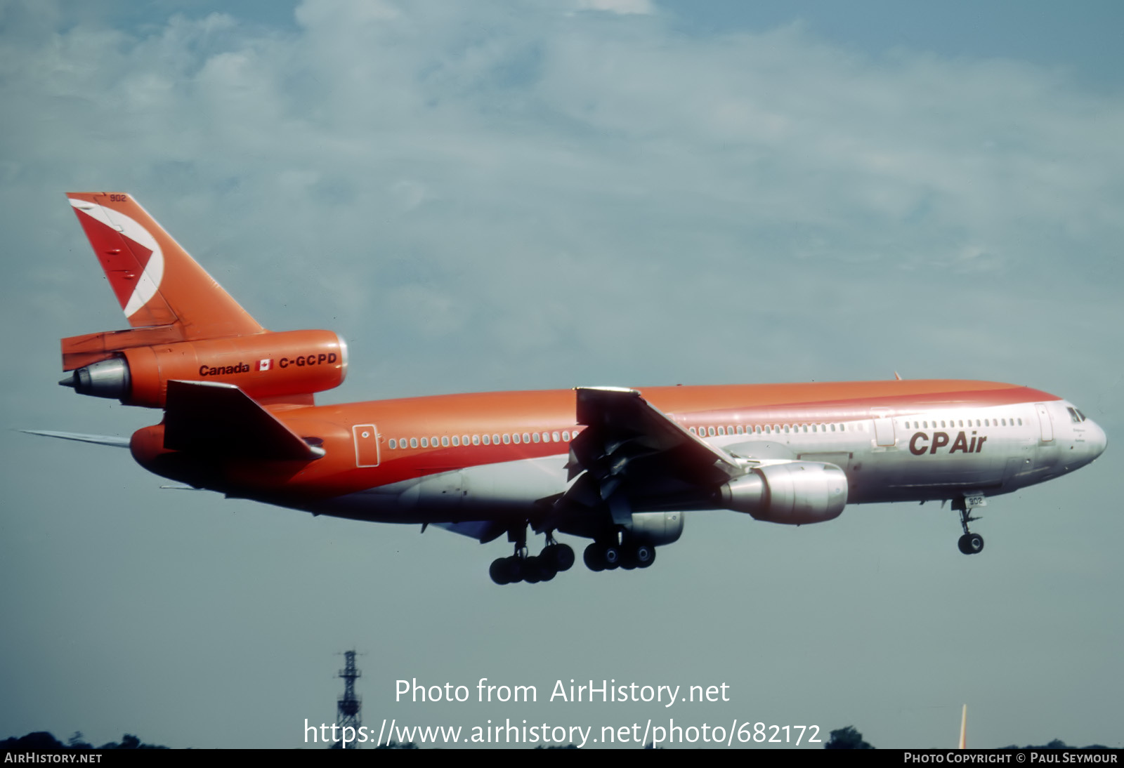 Aircraft Photo of C-GCPD | McDonnell Douglas DC-10-30 | CP Air | AirHistory.net #682172