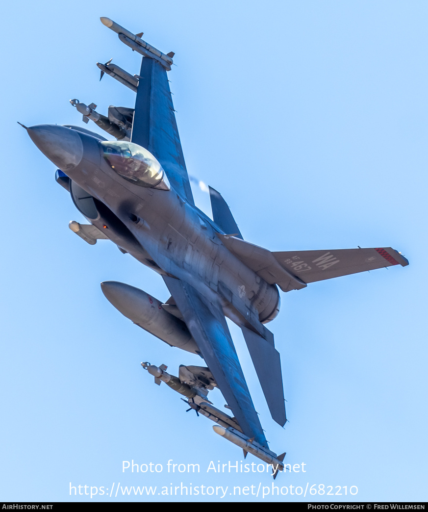 Aircraft Photo of 88-0467 / AF88-467 | General Dynamics F-16CM Fighting Falcon | USA - Air Force | AirHistory.net #682210