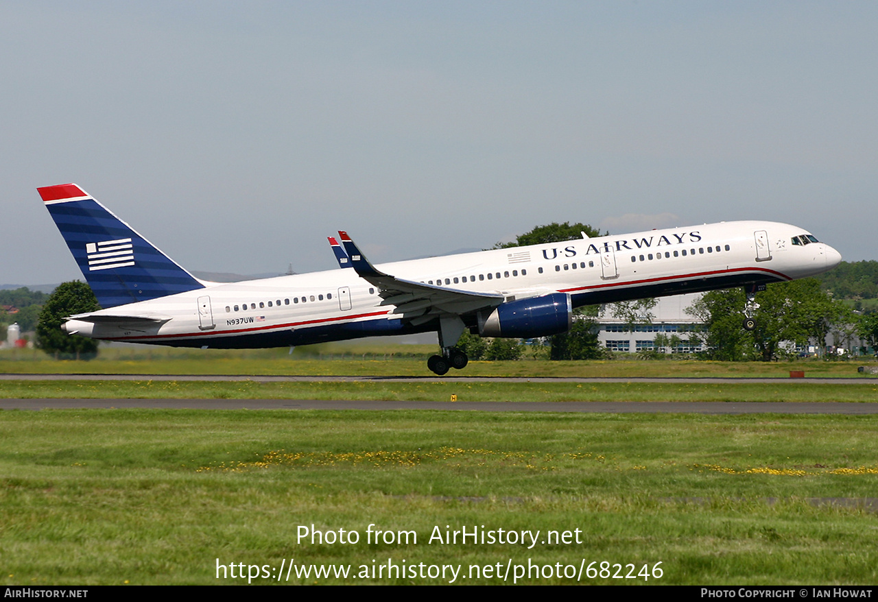 Aircraft Photo of N937UW | Boeing 757-2B7 | US Airways | AirHistory.net #682246