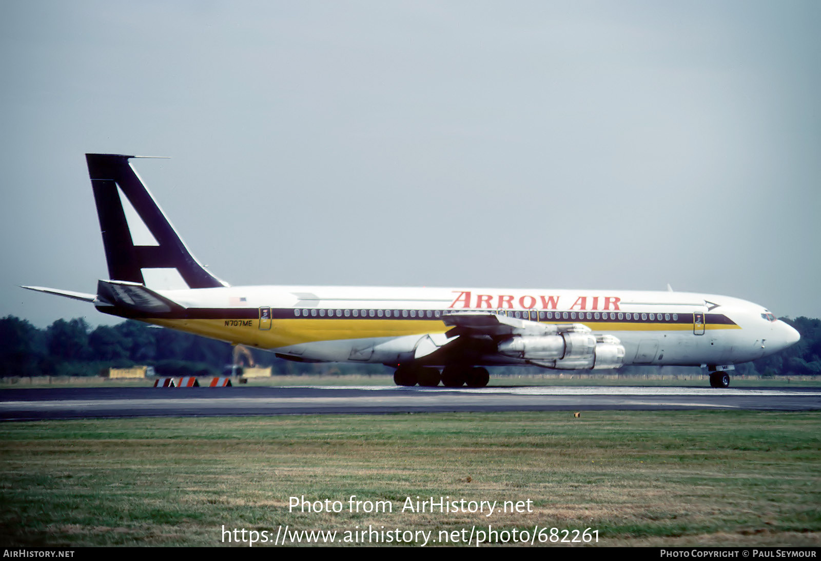 Aircraft Photo of N707ME | Boeing 707-327C | Arrow Air | AirHistory.net #682261