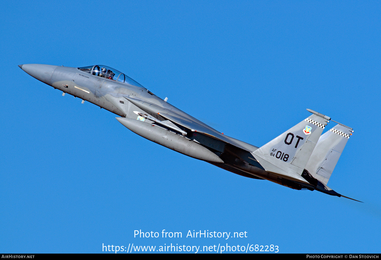 Aircraft Photo of 84-0018 / AF84-018 | McDonnell Douglas F-15C Eagle | USA - Air Force | AirHistory.net #682283