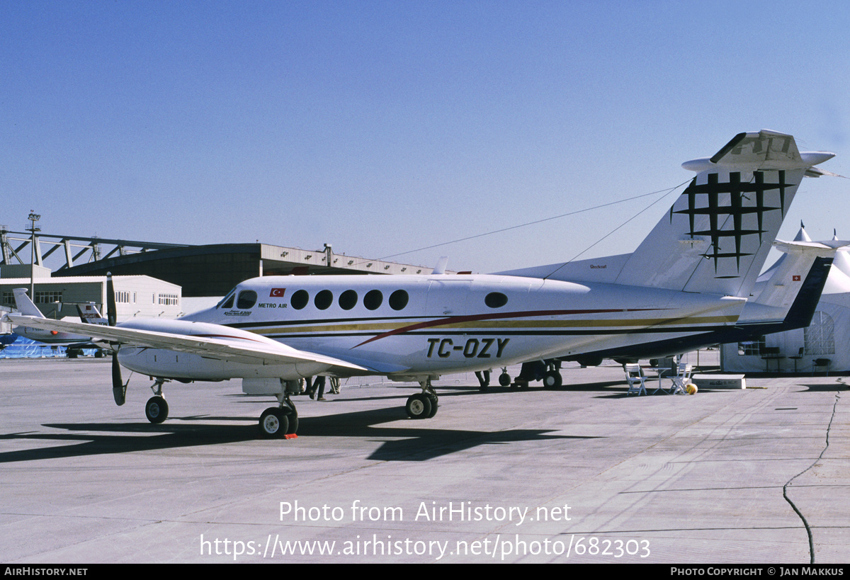 Aircraft Photo of TC-OZY | Beech 200 Super King Air | Metro Air | AirHistory.net #682303