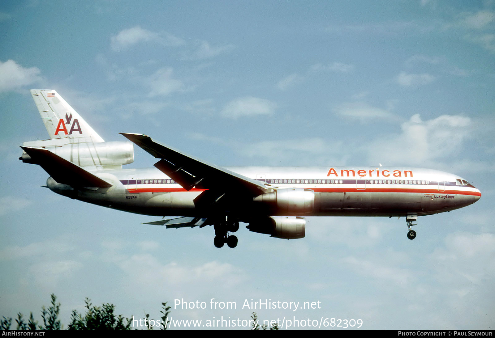 Aircraft Photo of N138AA | McDonnell Douglas DC-10-30 | American Airlines | AirHistory.net #682309