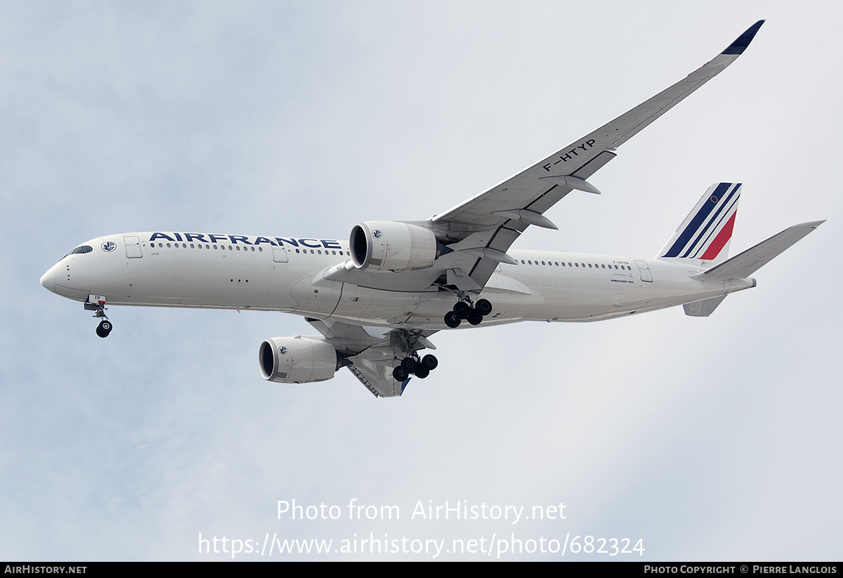 Aircraft Photo of F-HTYP | Airbus A350-941 | Air France | AirHistory.net #682324