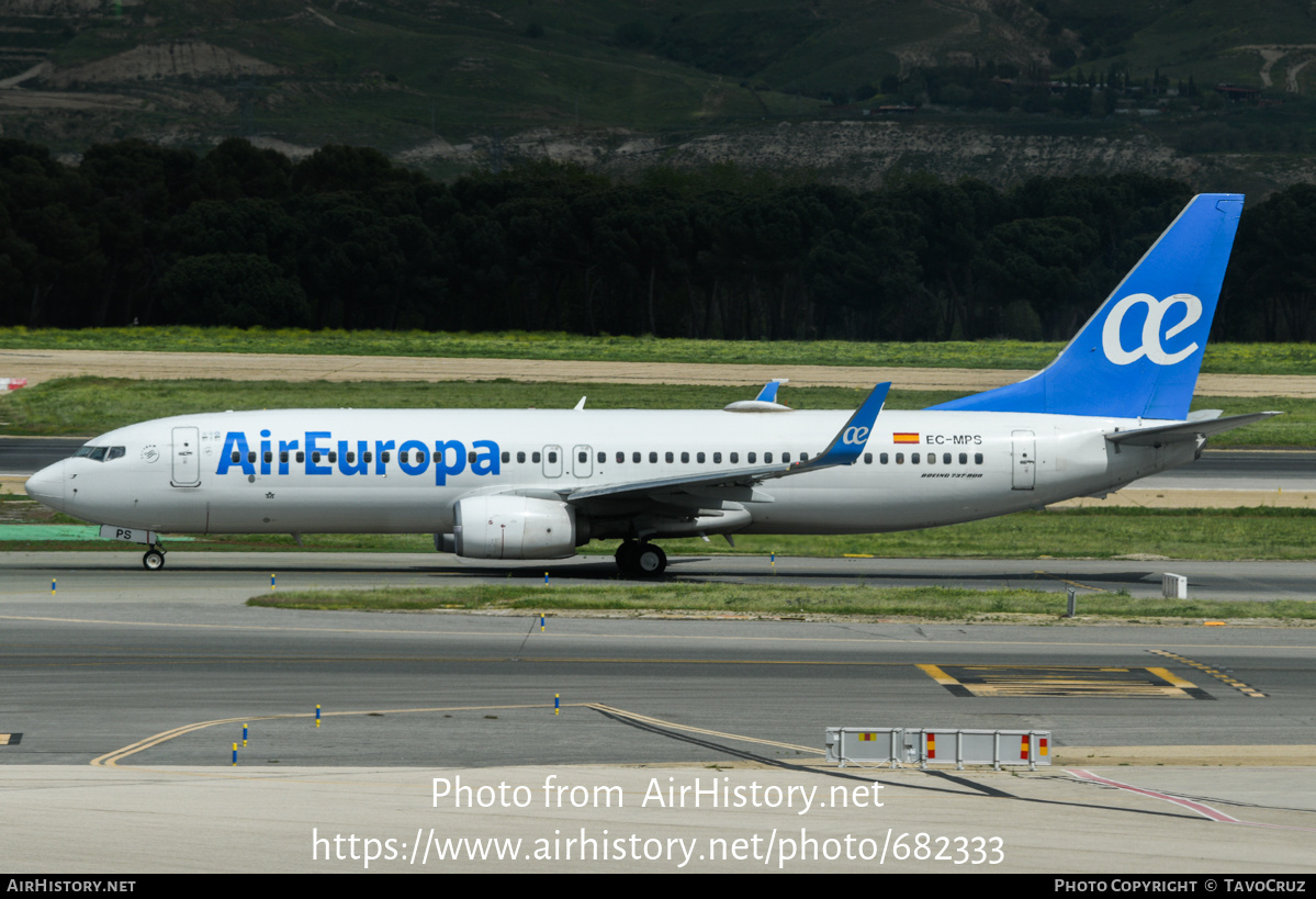 Aircraft Photo of EC-MPS | Boeing 737-800 | Air Europa | AirHistory.net #682333