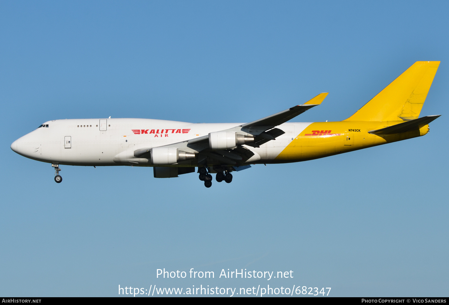 Aircraft Photo of N743CK | Boeing 747-446(BCF) | Kalitta Air | AirHistory.net #682347