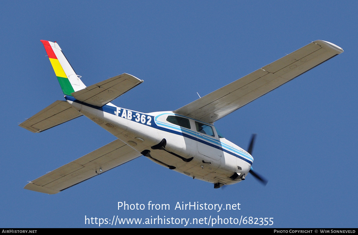 Aircraft Photo of FAB-362 | Cessna 210N Centurion II | Bolivia - Air Force | AirHistory.net #682355