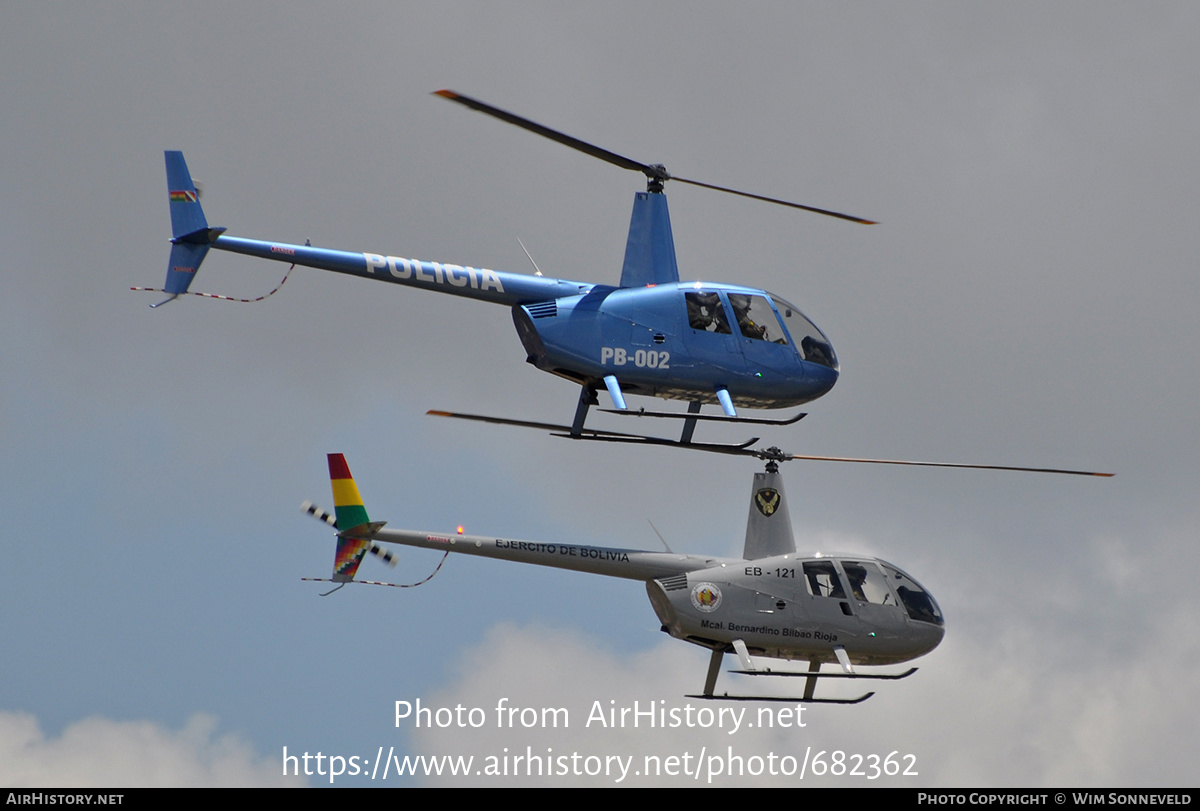 Aircraft Photo of PB-002 | Robinson R-44 Raven II | Bolivia - Police | AirHistory.net #682362