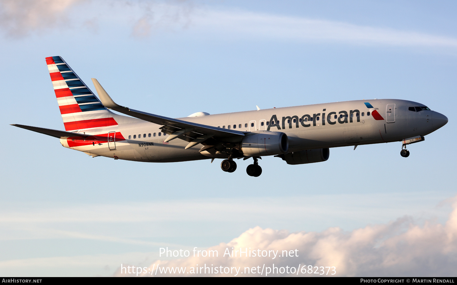 Aircraft Photo of N908NN | Boeing 737-823 | American Airlines | AirHistory.net #682373