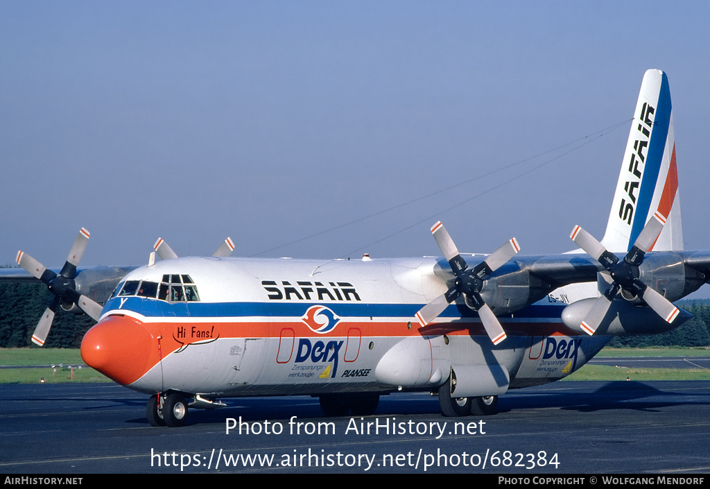 Aircraft Photo of ZS-JIY | Lockheed L-100-30 Hercules (382G) | Safair | AirHistory.net #682384