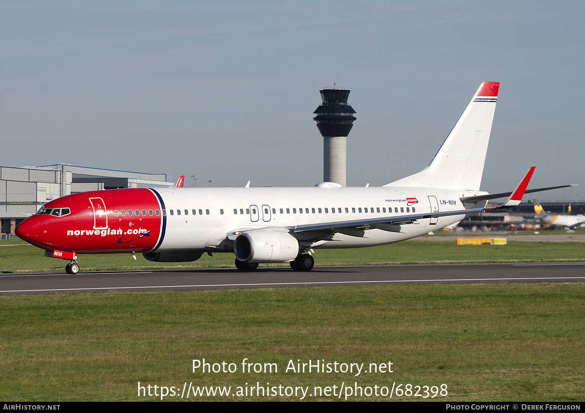 Aircraft Photo of LN-NIH | Boeing 737-8JP | Norwegian | AirHistory.net #682398