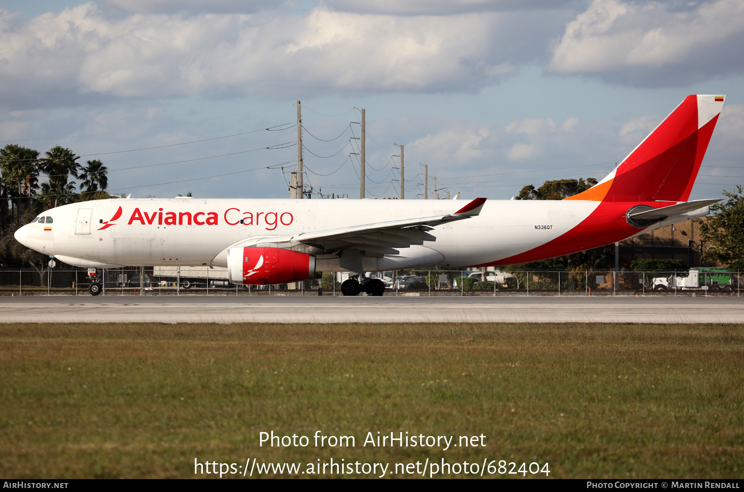 Aircraft Photo of N336QT | Airbus A330-243F | Avianca Cargo | AirHistory.net #682404