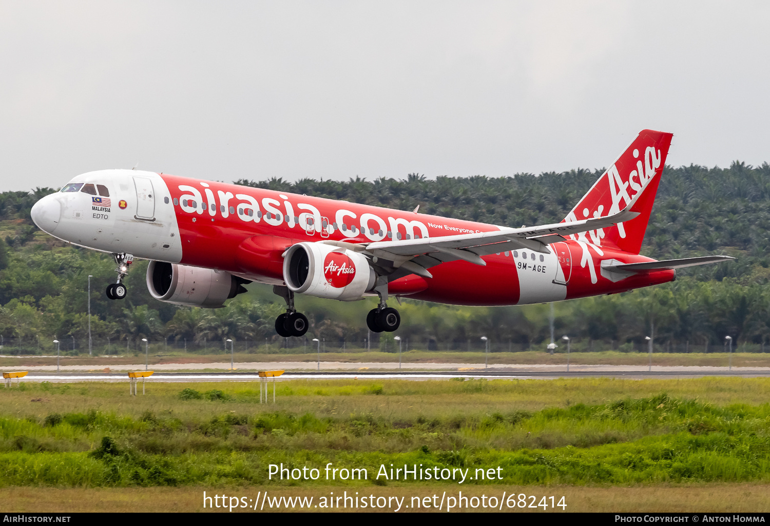 Aircraft Photo of 9M-AGE | Airbus A320-251N | AirAsia | AirHistory.net #682414