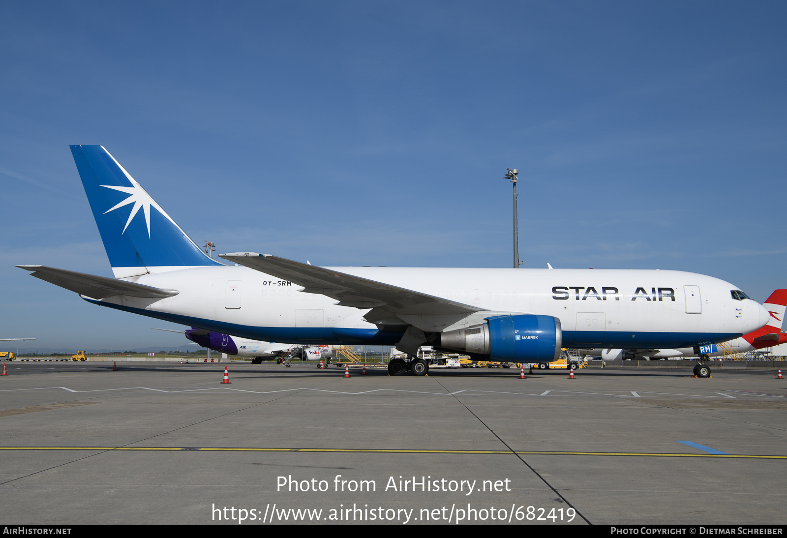 Aircraft Photo of OY-SRM | Boeing 767-25E(BDSF) | Star Air | AirHistory.net #682419