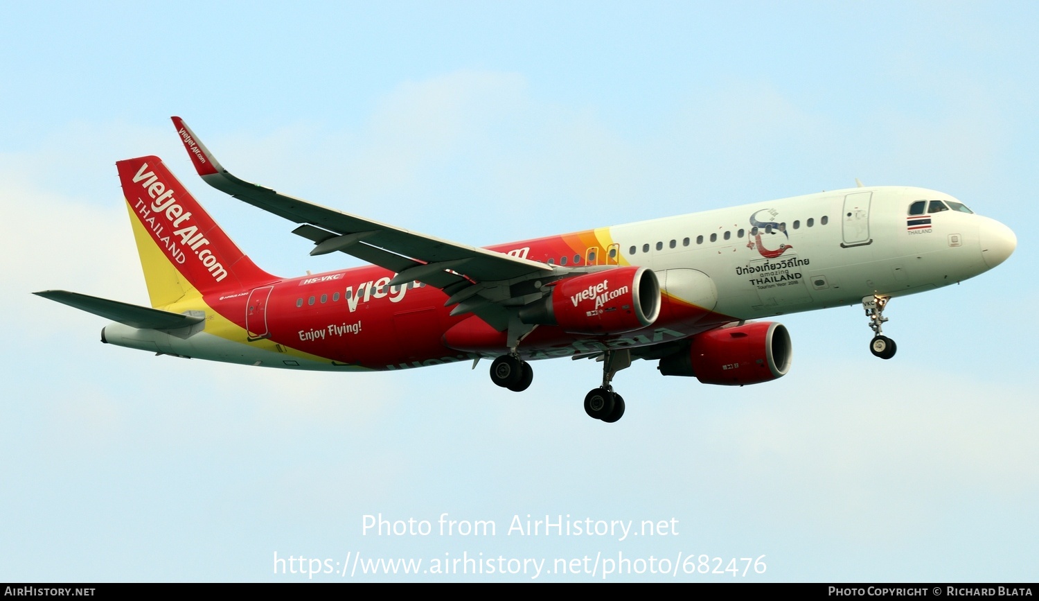 Aircraft Photo of HS-VKC | Airbus A320-214 | VietJet Air Thailand | AirHistory.net #682476