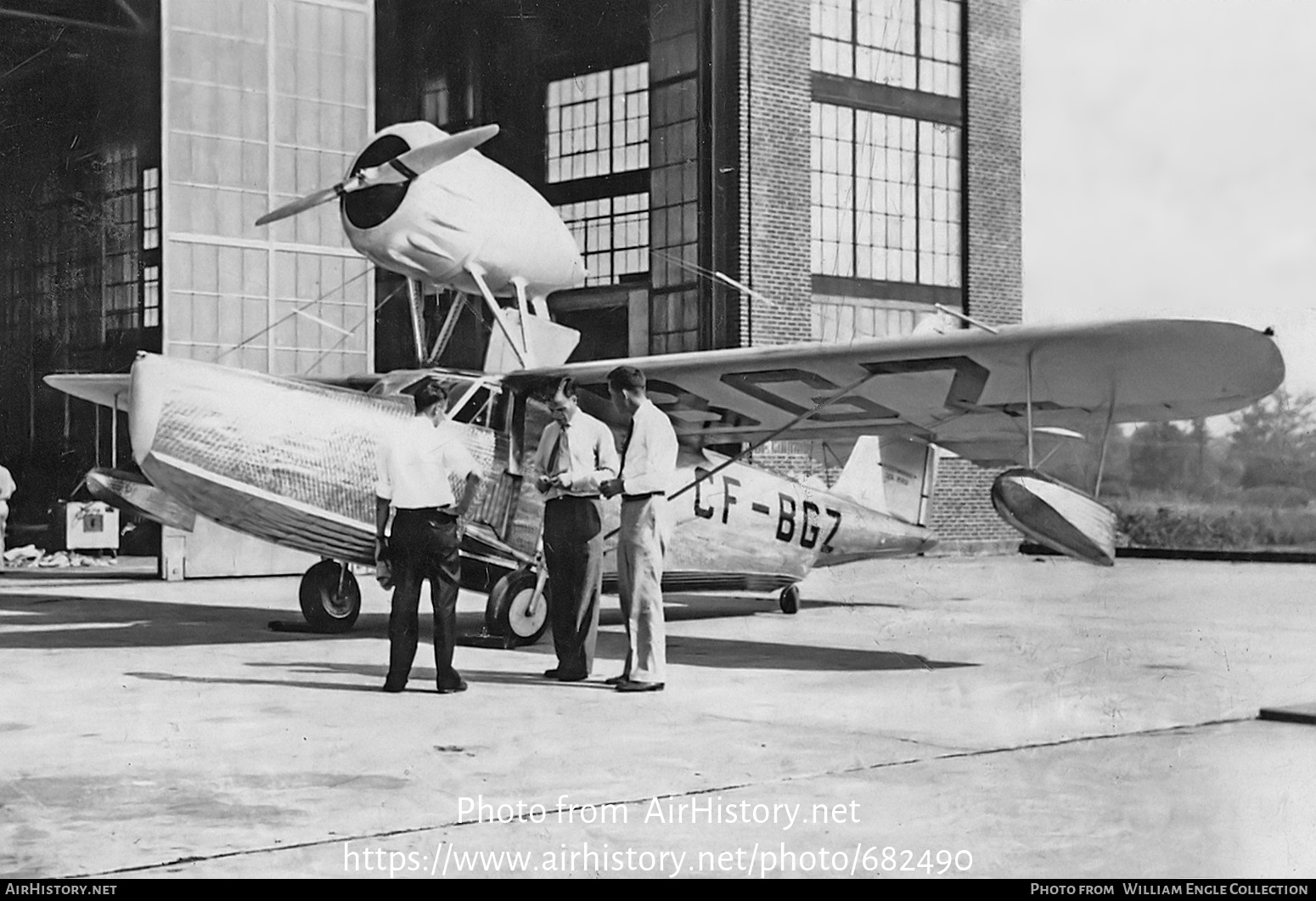 Aircraft Photo of CF-BGZ | Fleetwings F-4 Sea Bird | AirHistory.net #682490