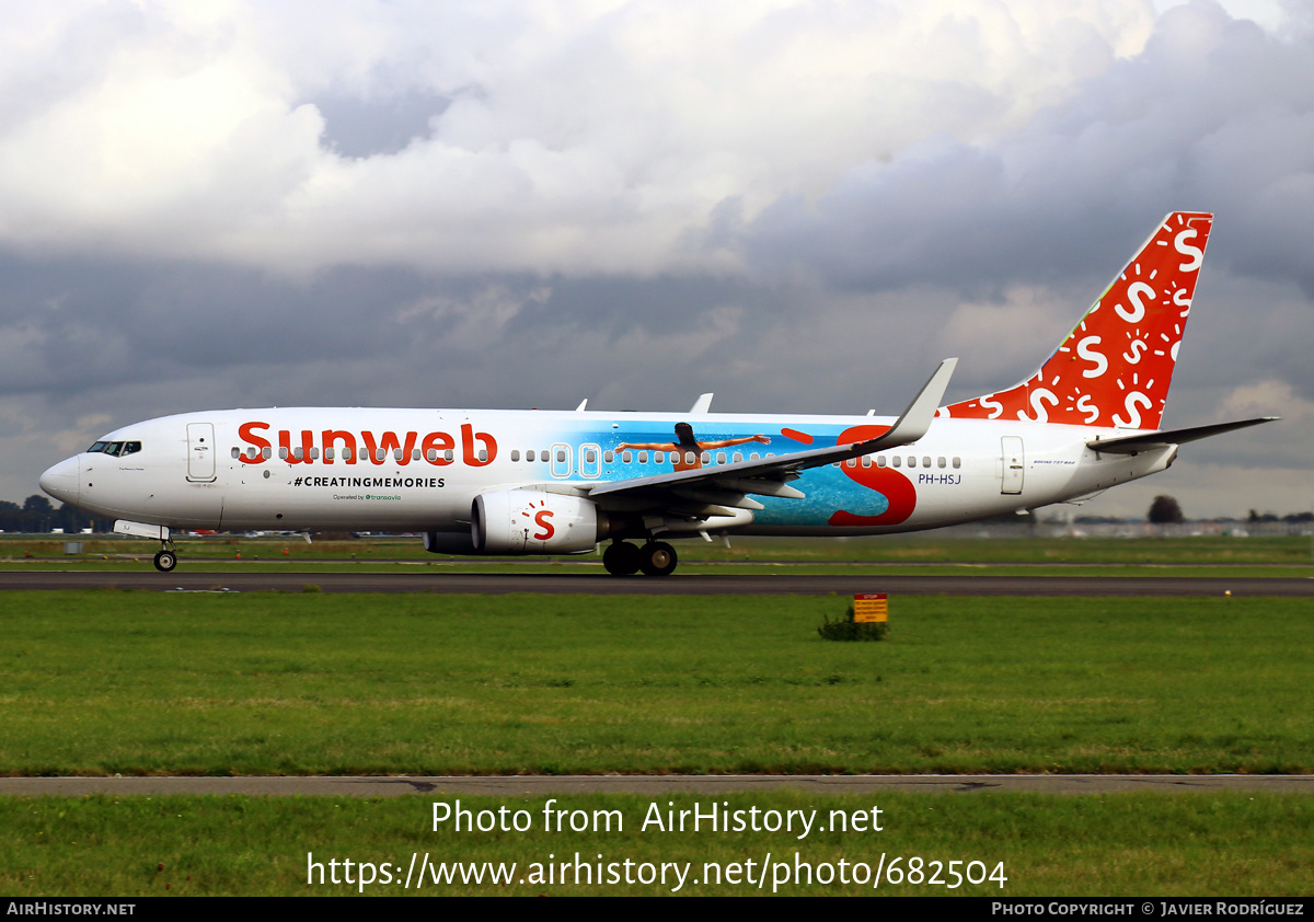 Aircraft Photo of PH-HSJ | Boeing 737-8K2 | Transavia | AirHistory.net #682504