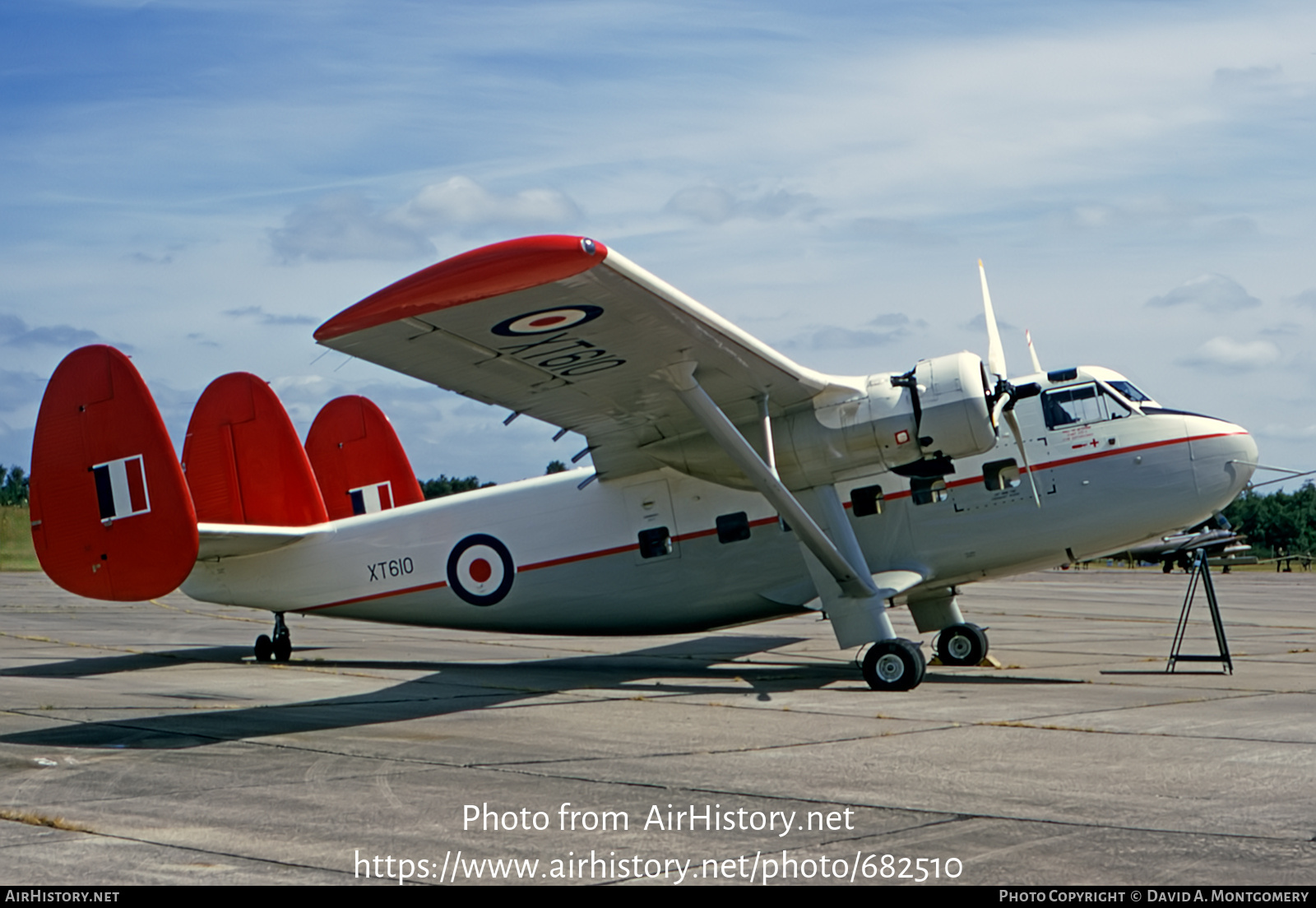 Aircraft Photo of XT610 | Scottish Aviation Twin Pioneer CC.2 | UK ...