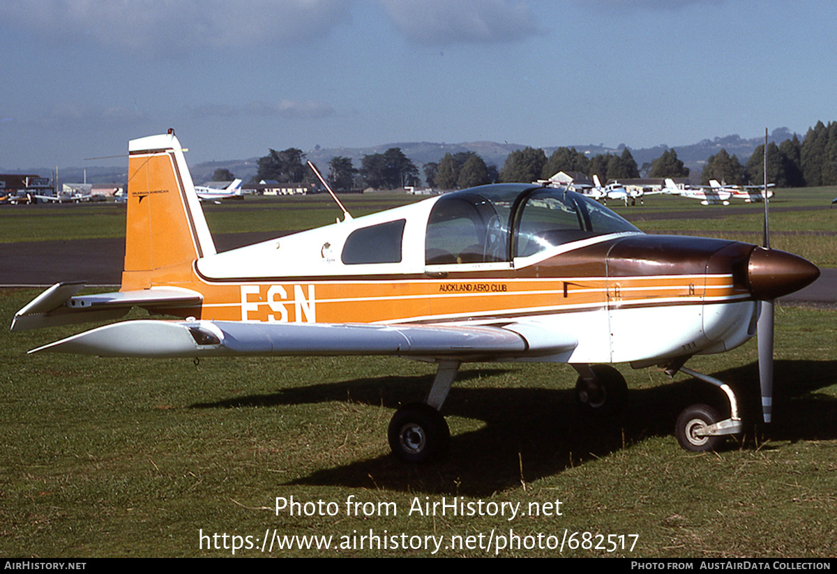 Aircraft Photo of ZK-ESN / ESN | Grumman American AA-1C Lynx | Auckland Aero Club | AirHistory.net #682517