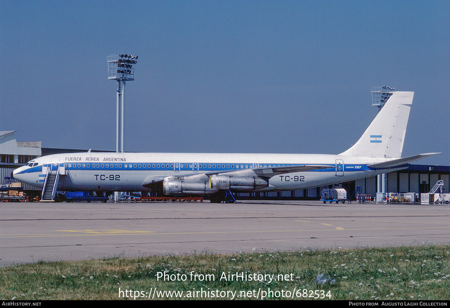 Aircraft Photo of TC-92 | Boeing 707-372C | Argentina - Air Force | AirHistory.net #682534