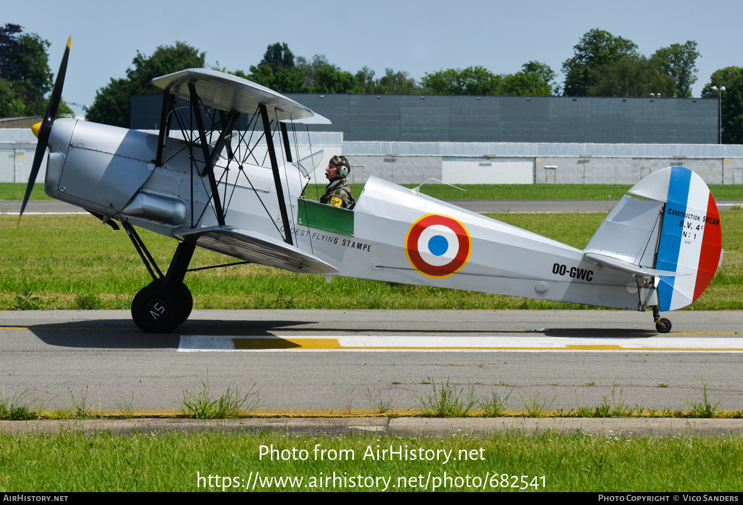 Aircraft Photo of OO-GWC | Stampe-Vertongen SV-4C | France - Air Force | AirHistory.net #682541