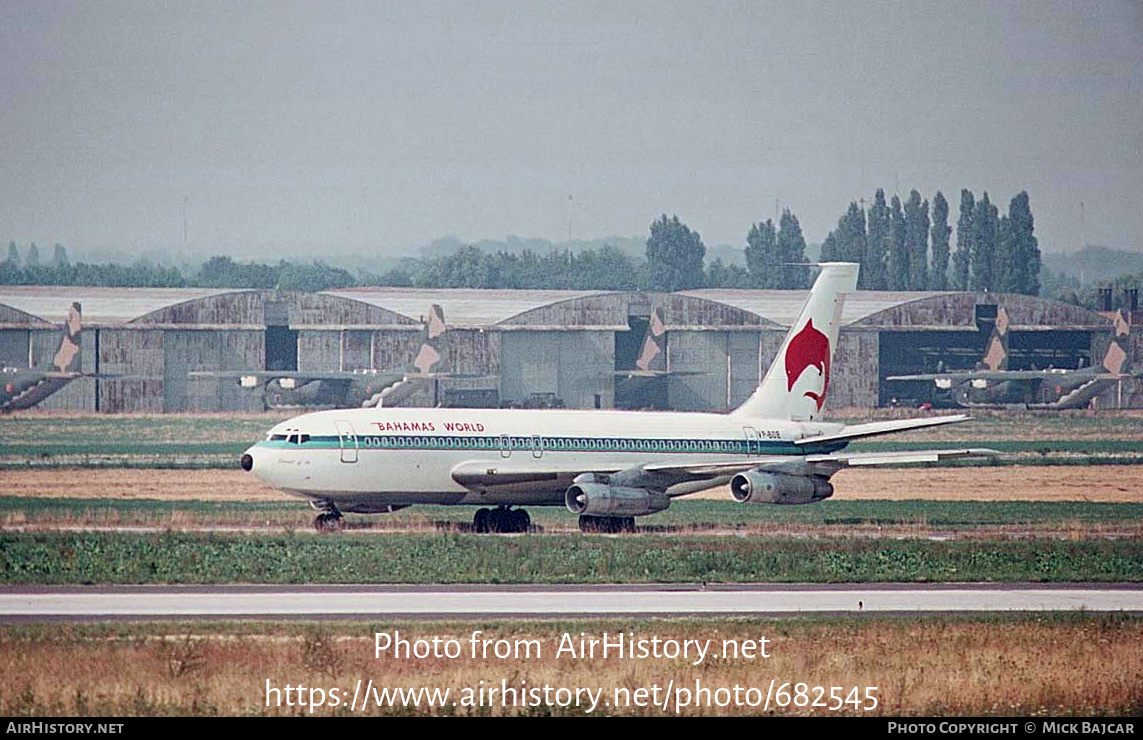 Aircraft Photo of VP-BDE | Boeing 707-138(B) | Bahamas World Airways | AirHistory.net #682545