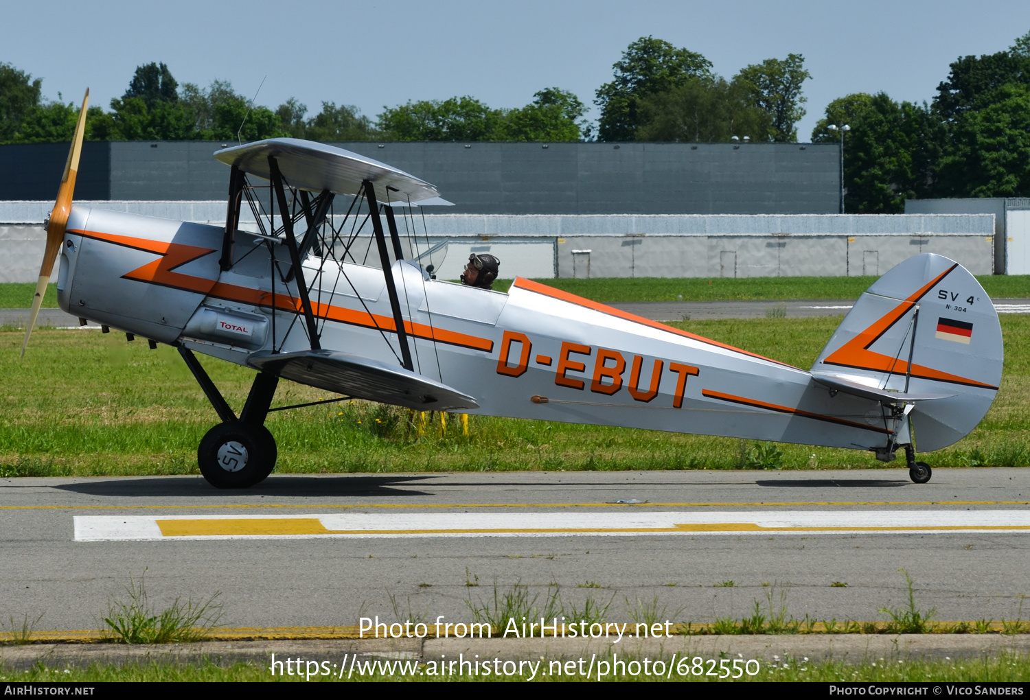 Aircraft Photo of D-EBUT | Stampe-Vertongen SV-4C | AirHistory.net #682550