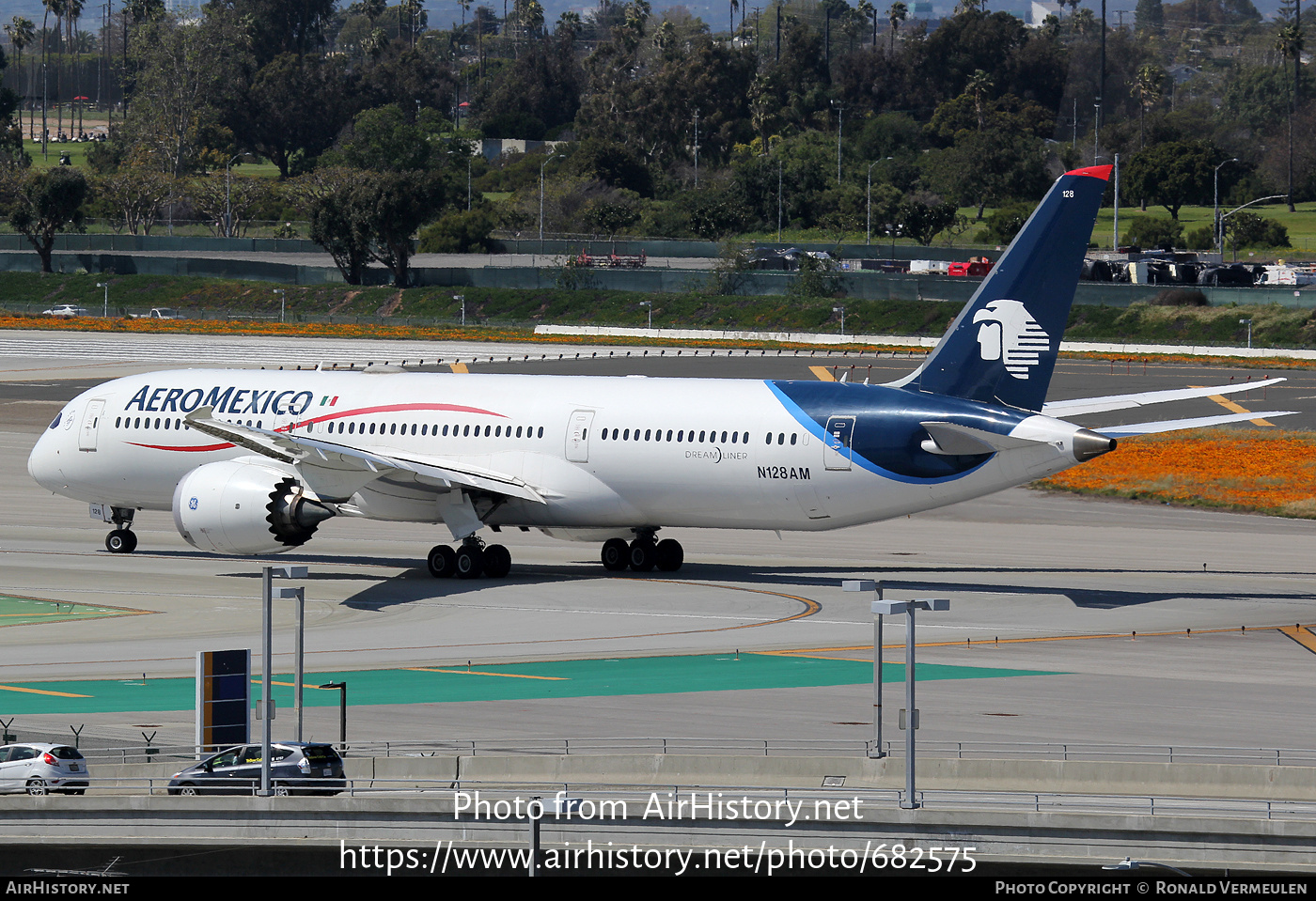 Aircraft Photo of N128AM | Boeing 787-9 Dreamliner | AeroMéxico | AirHistory.net #682575