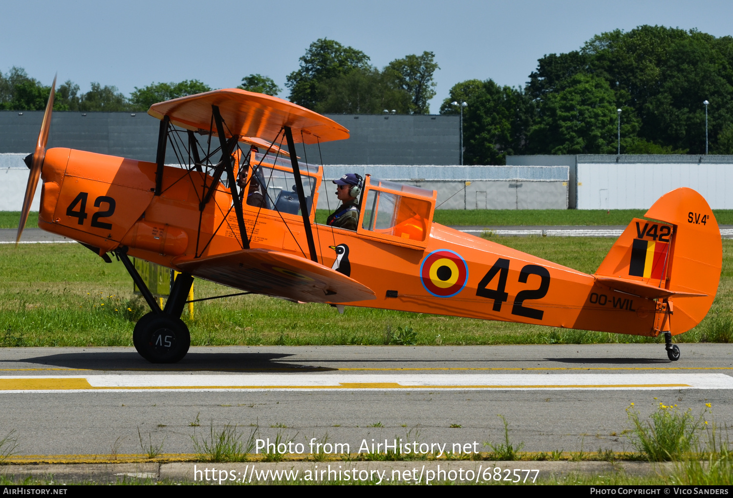 Aircraft Photo of OO-WIL / V42 | Stampe-Vertongen SV-4B | Belgium - Air Force | AirHistory.net #682577