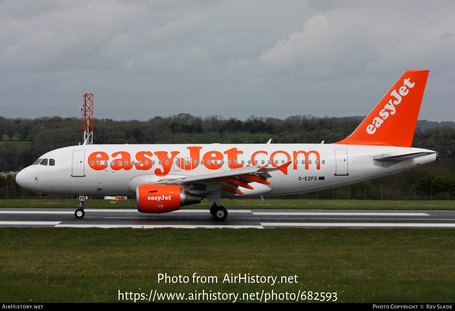 Aircraft Photo of G-EZFG | Airbus A319-111 | EasyJet | AirHistory.net #682593