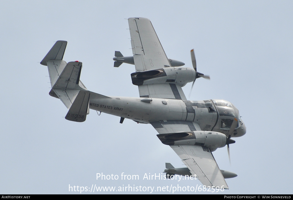 Aircraft Photo of N10VD / 0-15958 | Grumman OV-1D Mohawk | Commemorative Air Force | USA - Army | AirHistory.net #682596