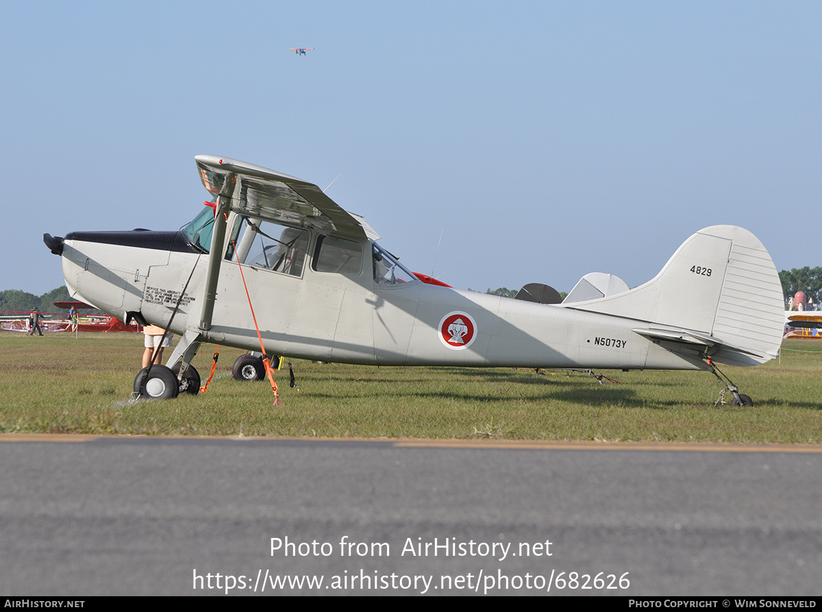 Aircraft Photo of N5073Y / 4829 | Cessna O-1A Bird Dog | Laos - Air Force | AirHistory.net #682626