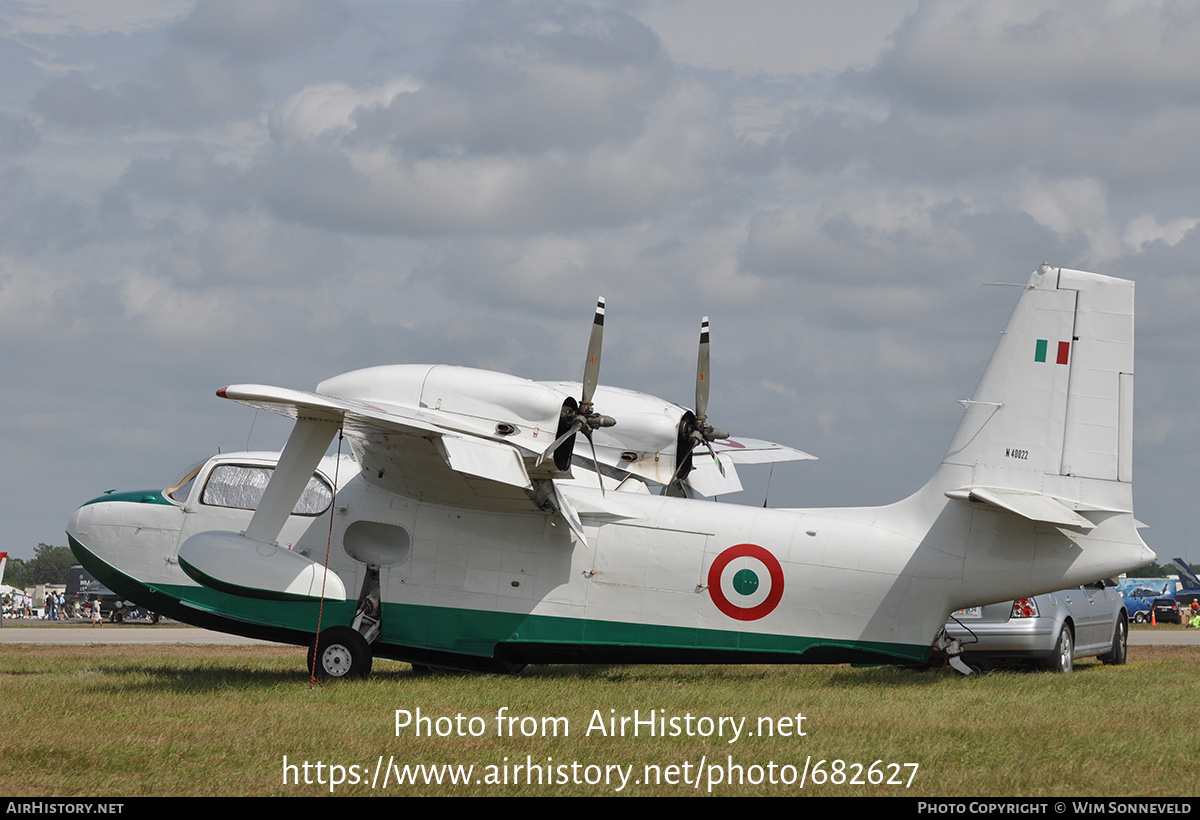 Aircraft Photo of N40022 | Piaggio P-136L-1 | Italy - Air Force | AirHistory.net #682627