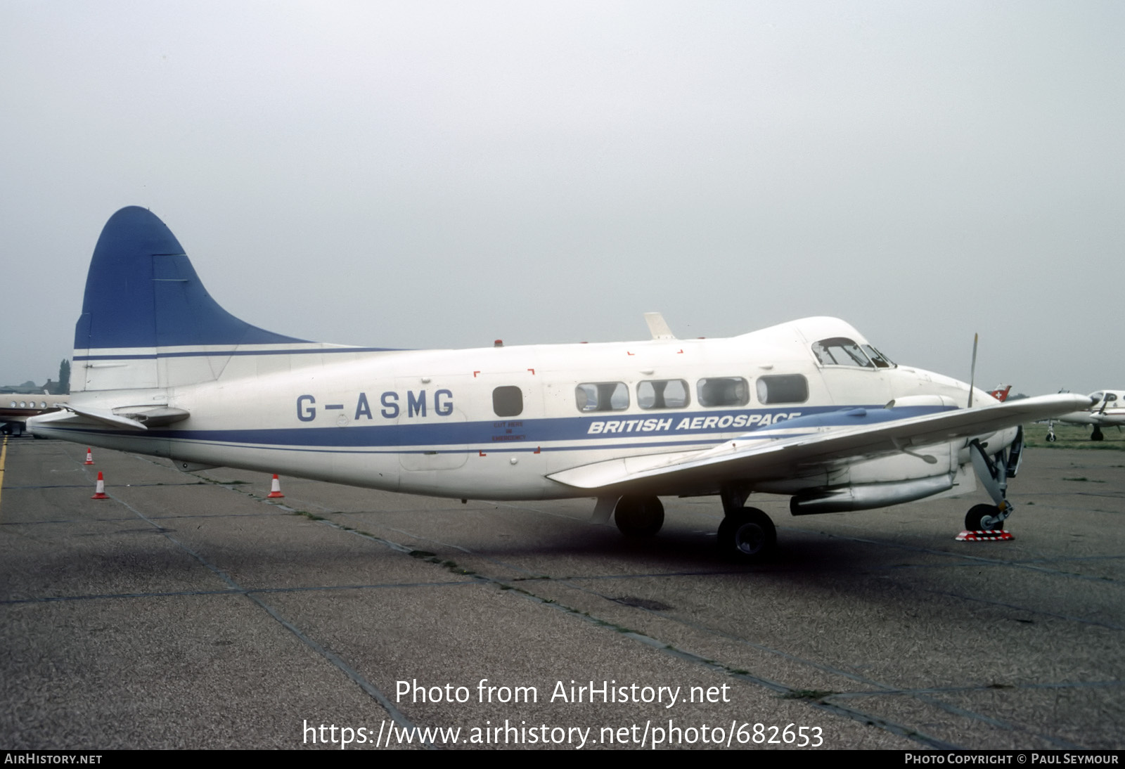 Aircraft Photo of G-ASMG | De Havilland D.H. 104 Dove 8 | British Aerospace | AirHistory.net #682653