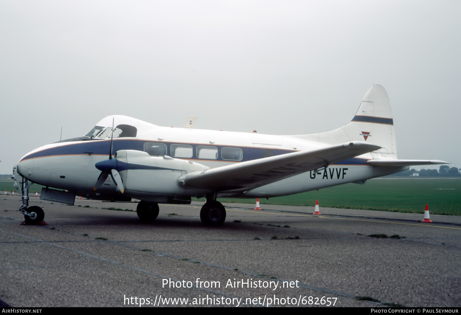 Aircraft Photo of G-AVVF | De Havilland D.H. 104 Dove 8 | Martin-Baker | AirHistory.net #682657